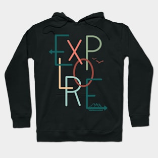 Explore Graphic Design © GraphicLoveShop Hoodie